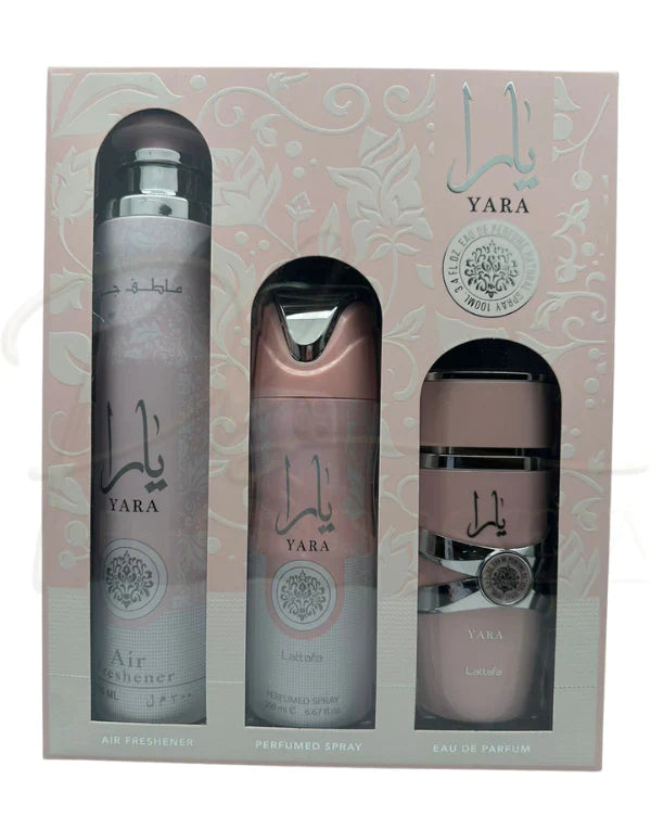 Perfume Set Lattafa Yara - Eau De Parfum - 100ml - Mujer